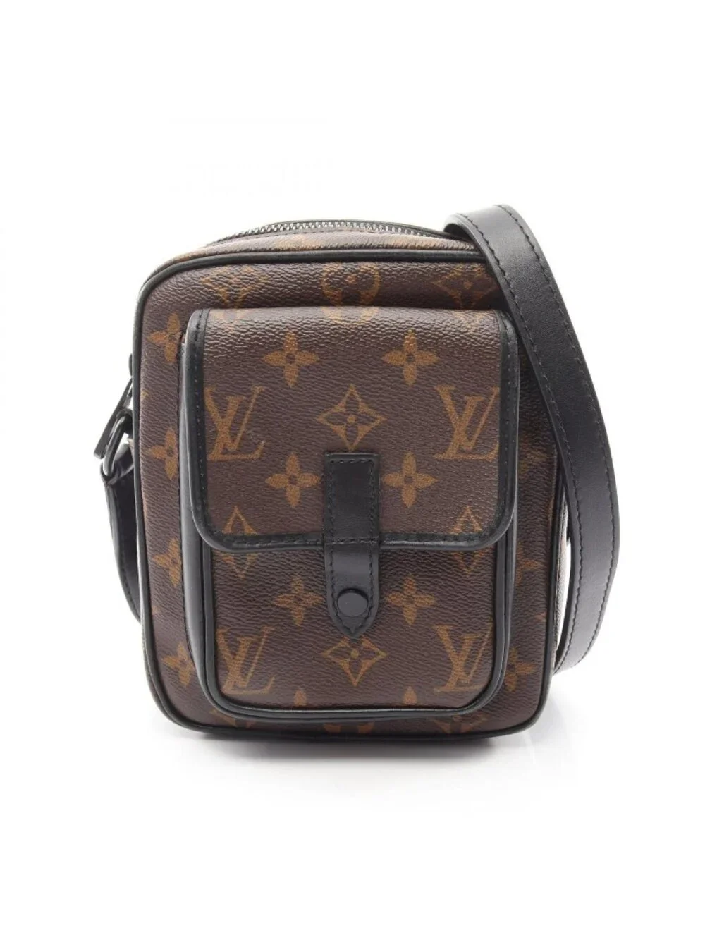 Louis Vuitton Shoulder Bag Christopher Wearable Wallet Monogram Macassar Canvas